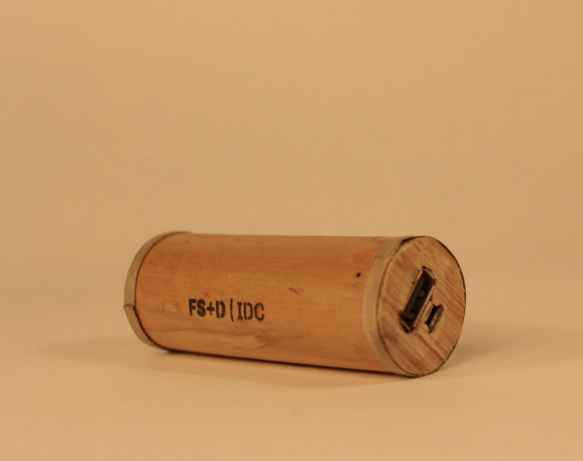 Bamboo Powerbank that can be infinitely repaired