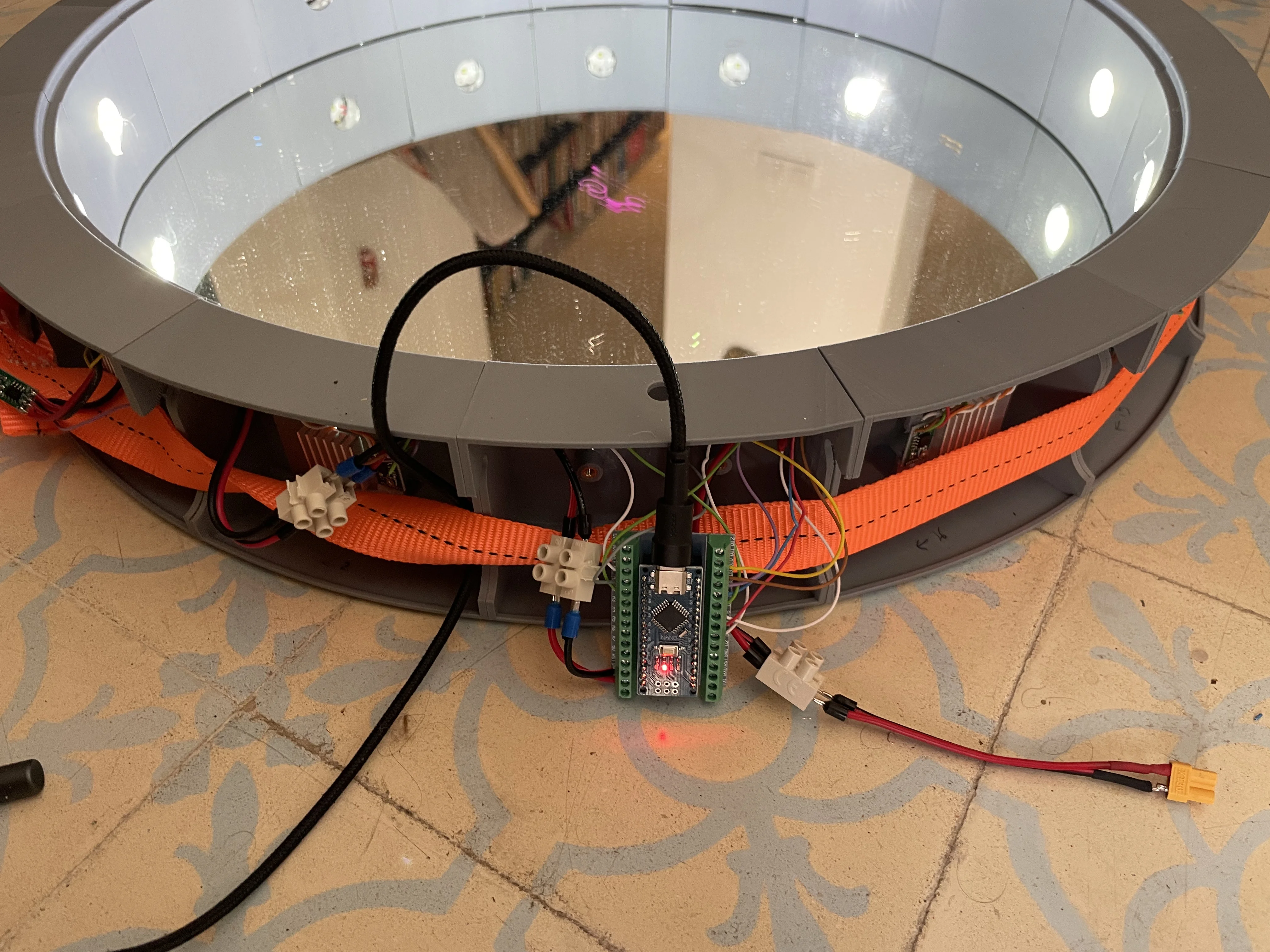 The main electronics module I designed and made